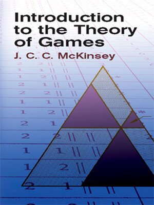 cover image of Introduction to the Theory of Games